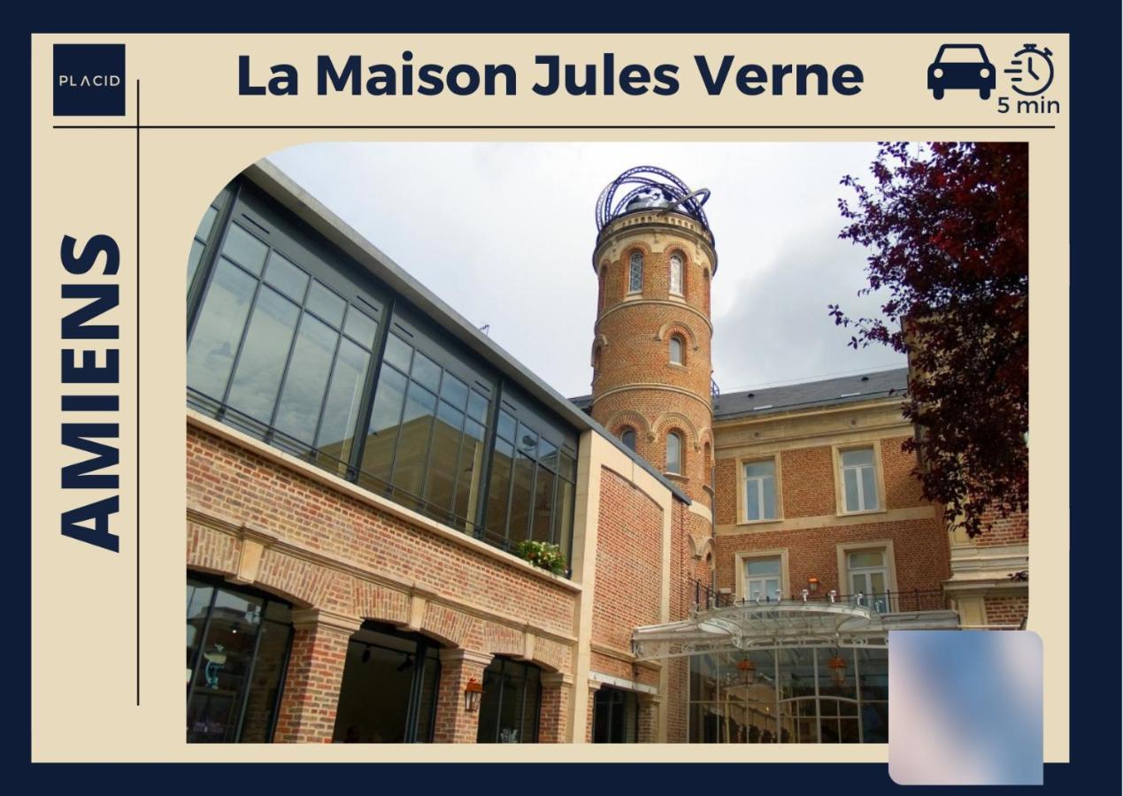 Le Carre D'Or - Appartement Confort - Jardin Prive Amiens Ngoại thất bức ảnh